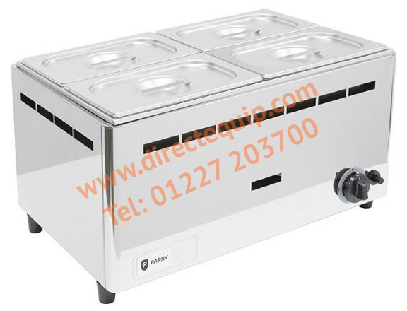 Parry BMF1/1G LPG 4 x 1/4 Wet Well Bain Marie